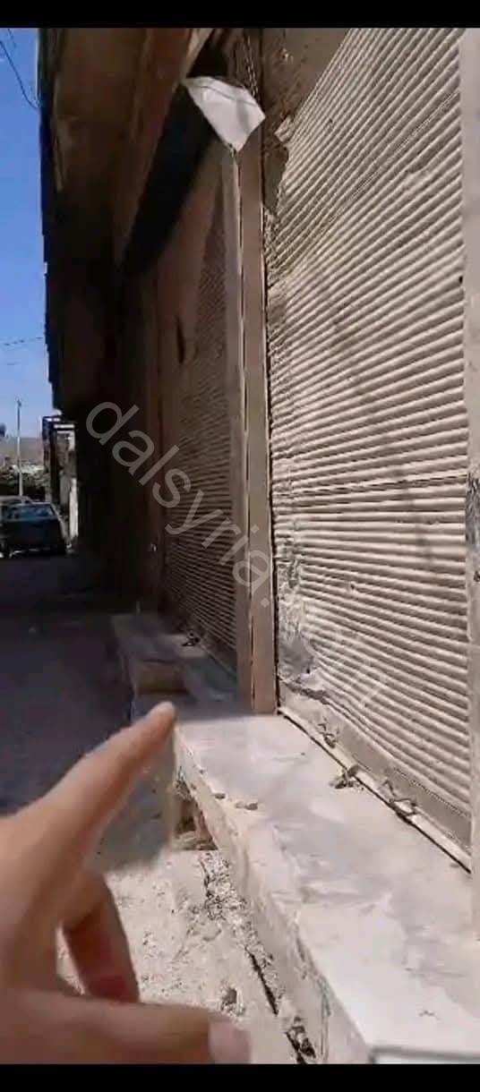 للبيع محل مساحة 35 متر في ريف دمشق 