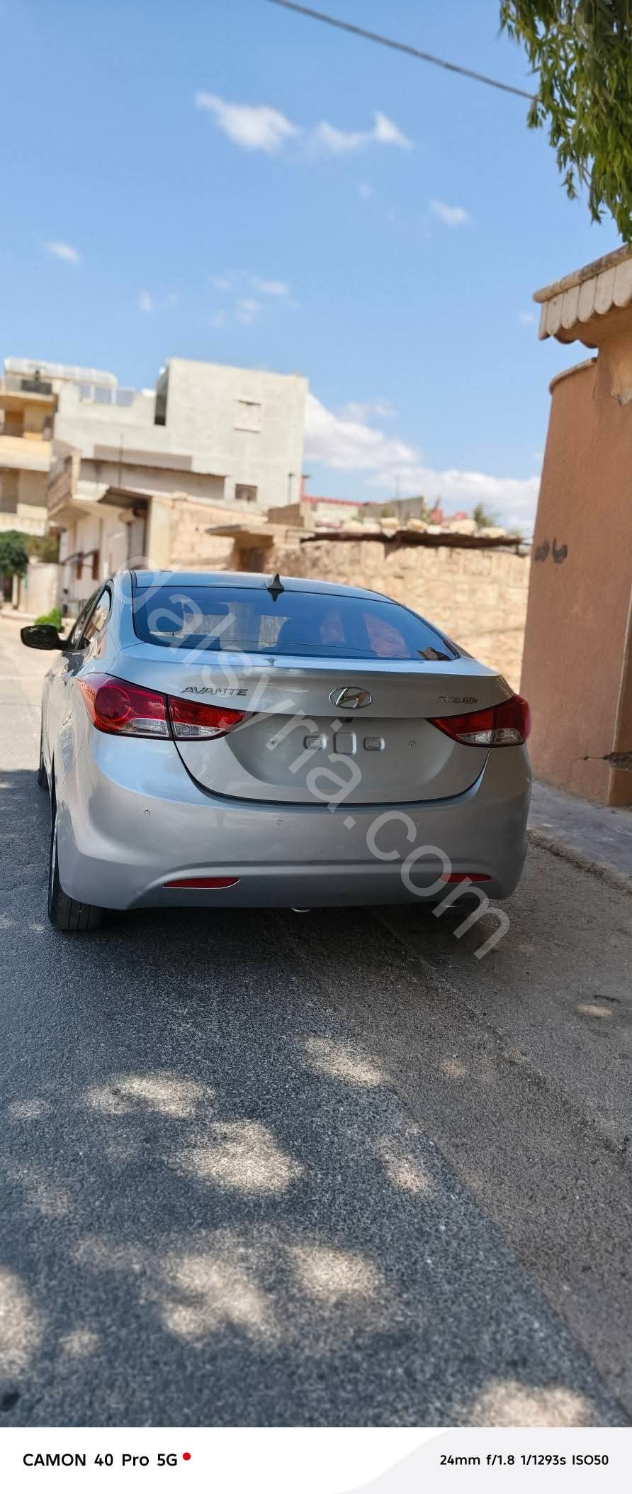 للبيع سيارة هيونداي النترا 
