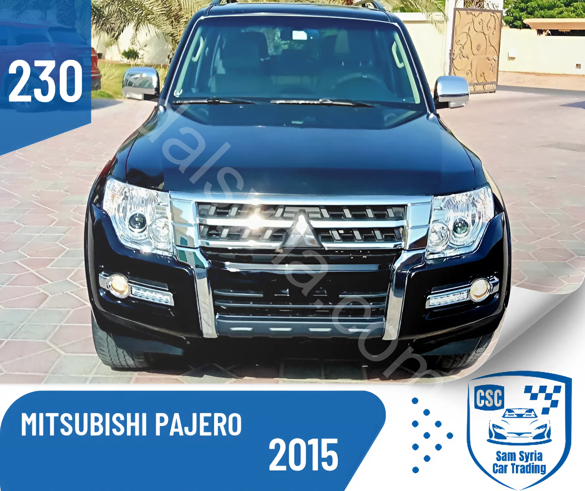 للبيع ميتسوبيشي باجيرو 2015