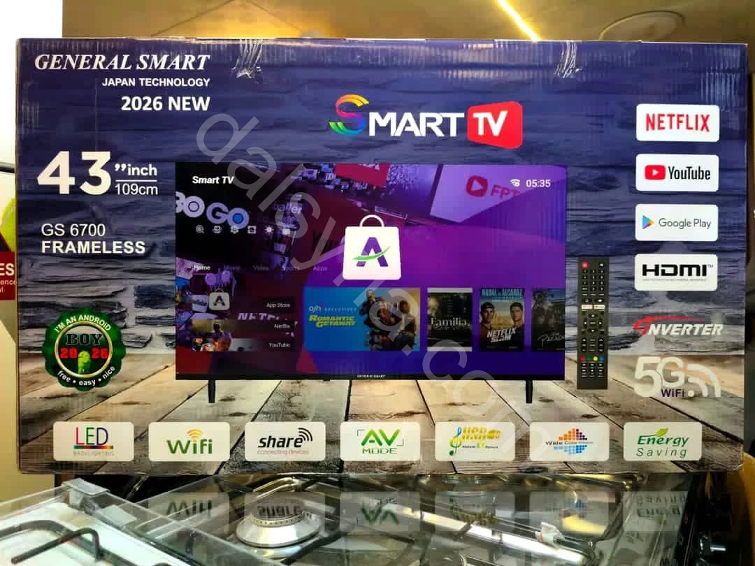 شاشة قياس 43ماركة جينرال