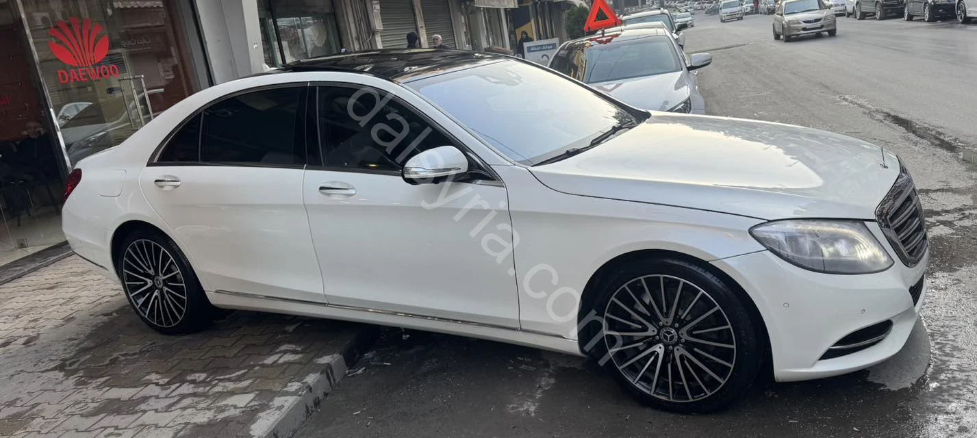 للبيع  مرسيدس  s350 4 matic  ديزل موديل 2014