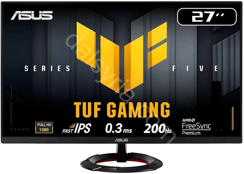 للبيع ASUS TUF 27" 1080P IPS 200Hz 0.3ms 100%sRGB GAMING MONITOR