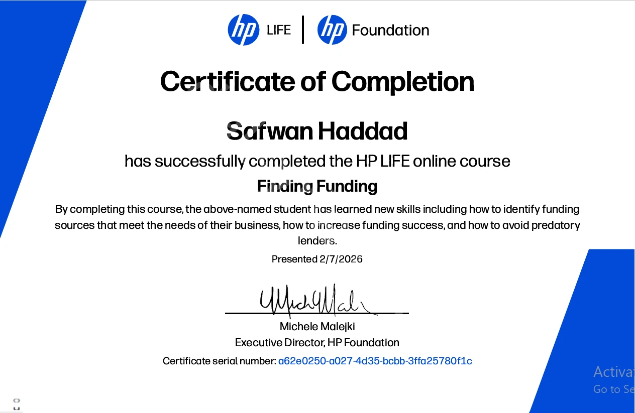 خدمات مالية في خدمتك