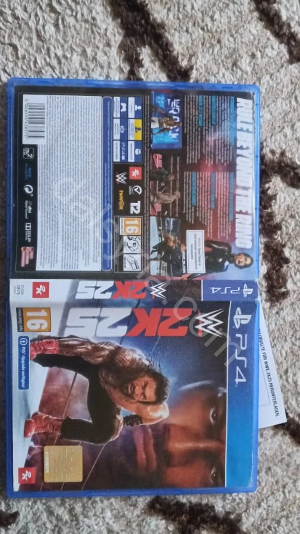 للبيع لعبة WWE2K25 لل PS4