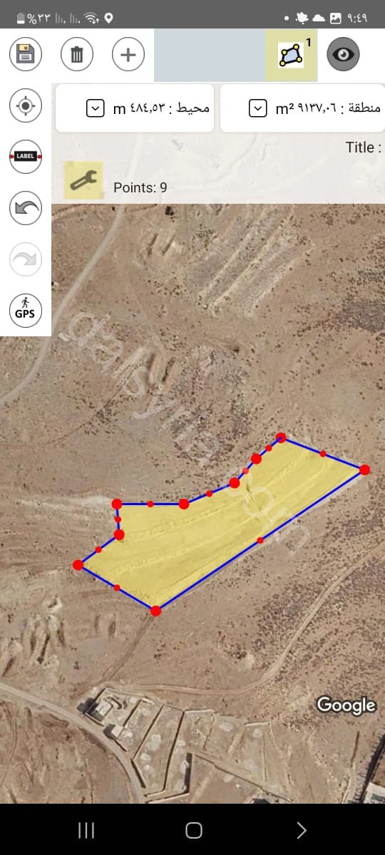 للبيع ارض 9140م في الزبداني