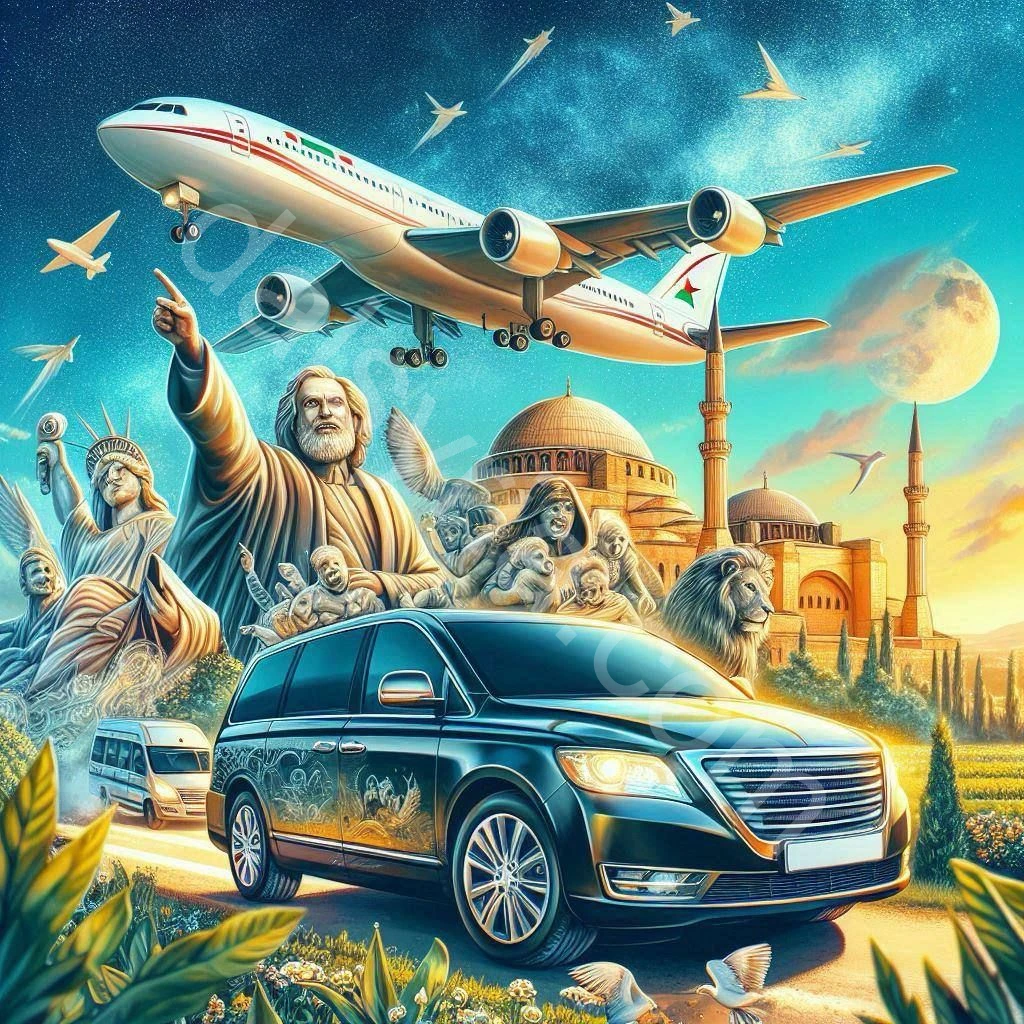 يوجد سيارة vip للخدمات توصيل داخلي وخارجي