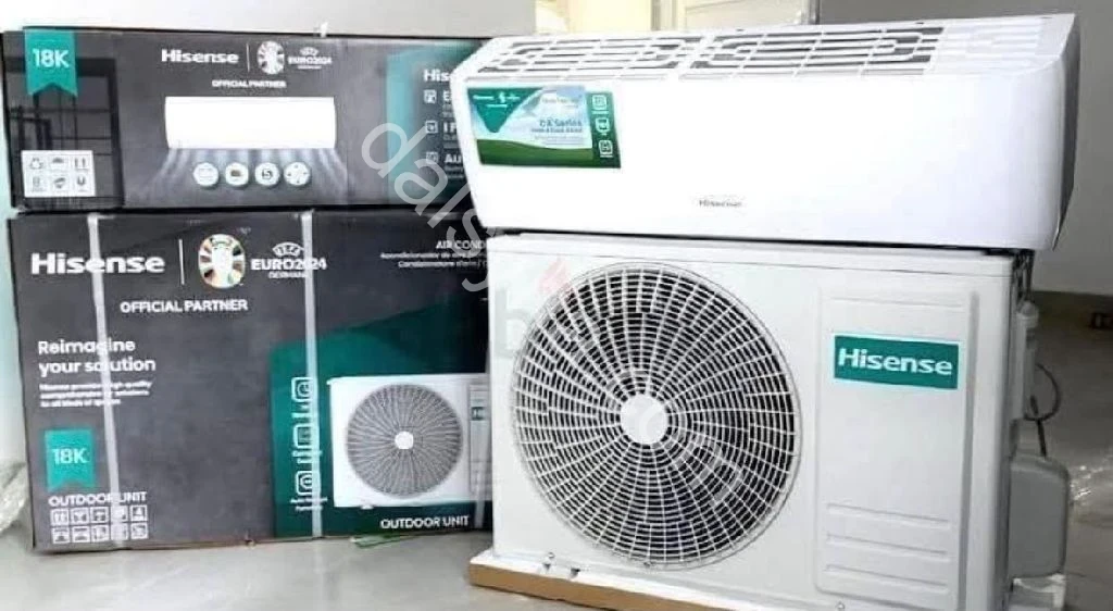 مكيفات الهواء هايسينس أنفرتر مع التركيب والكفالة ثلاث سنوات.