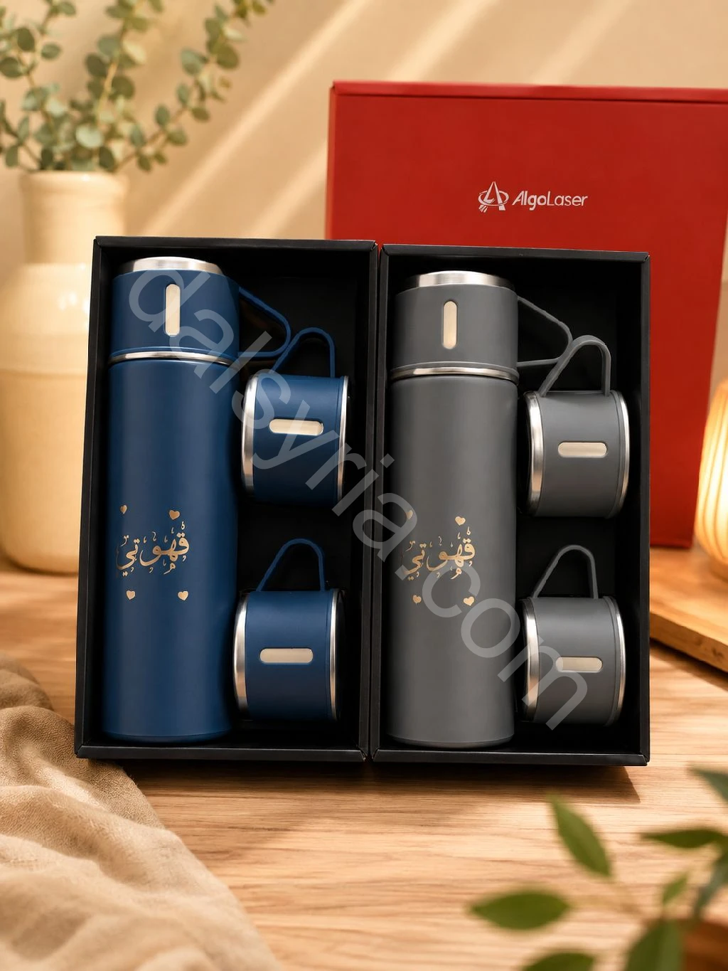 حافظة حرارة عالية الجودة مع كاسات